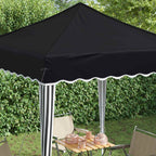 Pop-up Partyzelt 195 x 195 x 245 cm Anthrazit Oxford-Stoff