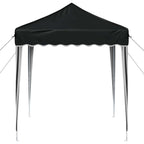 Pop-up Partyzelt 195 x 195 x 245 cm Anthrazit Oxford-Stoff