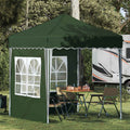 Pop-up Partyzelt 195 x 195 x 245 cm Grün Oxford-Stoff