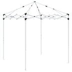 Pop-up Partyzelt 195 x 195 x 245 cm Blau Oxford-Stoff