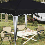 Pop-up Partyzelt 288 x 288 x 245 cm Anthrazit Oxford-Stoff