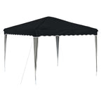 Pop-up Partyzelt 288 x 288 x 245 cm Anthrazit Oxford-Stoff