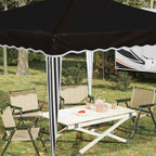 Pop-up Partyzelt 288 x 288 x 245 cm Schwarz Oxford-Stoff