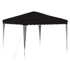 Pop-up Partyzelt 288 x 288 x 245 cm Schwarz Oxford-Stoff