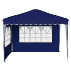 Pop-up Partyzelt 288 x 288 x 245 cm Blau Oxford-Stoff