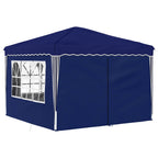 Pop-up Partyzelt 288 x 288 x 245 cm Blau Oxford-Stoff