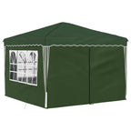 Pop-up Partyzelt 288 x 288 x 245 cm Grün Oxford-Stoff