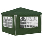 Pop-up Partyzelt 288 x 288 x 245 cm Grün Oxford-Stoff