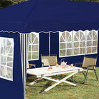 Pop-up Partyzelt 575 x 289 x 245 cm Blau