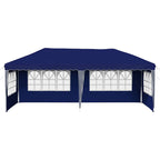 Pop-up Partyzelt 575 x 289 x 245 cm Blau