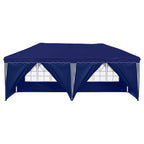 Pop-up Partyzelt 575 x 288 x 245 cm Blau