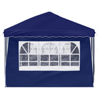 Pop-up Partyzelt 575 x 288 x 245 cm Blau
