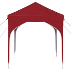 Pop-up Partyzelt 194 x 194 x 245 cm Bordeauxrot