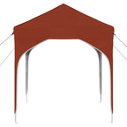 Pop-up Partyzelt 194 x 194 x 245 cm Terrakotta