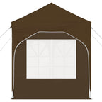 Pop-up Partyzelt 192 x 192 x 245 cm Taupe