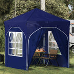 Pop-up Partyzelt 192 x 192 x 245 cm Blau