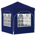 Pop-up Partyzelt 192 x 192 x 245 cm Blau