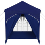 Pop-up Partyzelt 192 x 192 x 245 cm Blau