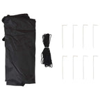 Pop-up Partyzelt 290 x 290 x 245 cm Terrakotta