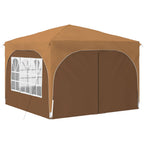 Pop-up Partyzelt 290 x 290 x 245 cm Beige