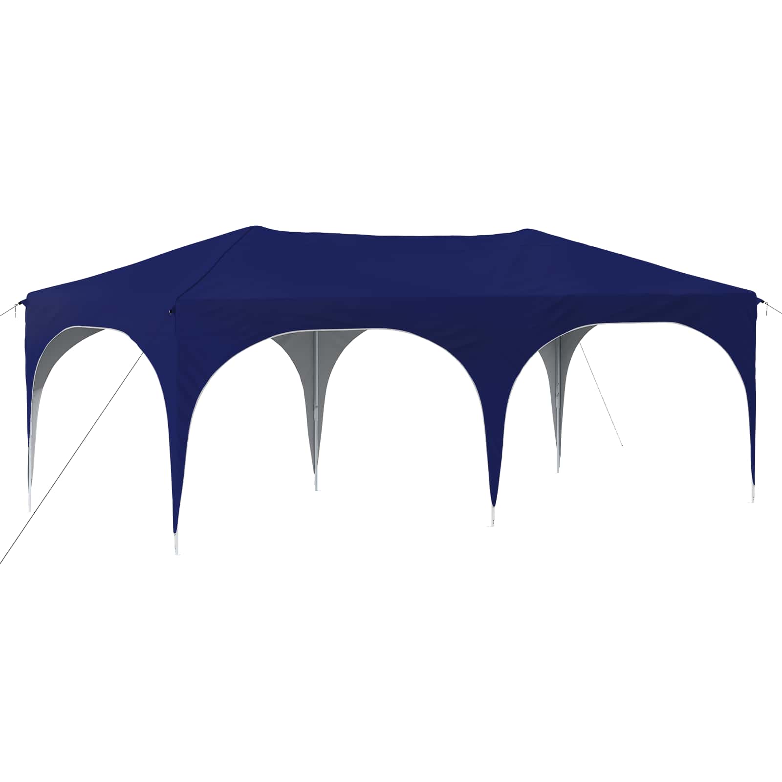 Pop-up Partyzelt 575 x 288 x 245 cm Blau Oxford-Stoff