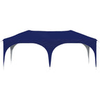 Pop-up Partyzelt 575 x 288 x 245 cm Blau Oxford-Stoff