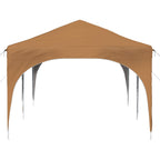 Pop-up Partyzelt 575 x 288 x 245 cm Beige Oxford-Stoff