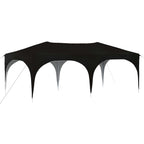 Pop-up Partyzelt 575 x 288 x 245 cm Schwarz Oxford-Stoff