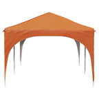 Pop-up Partyzelt 575 x 288 x 245 cm Orange Oxford-Stoff