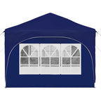 Pop-up Partyzelt 575 x 288 x 245 cm Blau Oxford-Stoff