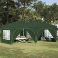 Pop-up Partyzelt 575 x 288 x 245 cm Grün Oxford-Stoff