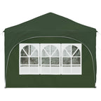 Pop-up Partyzelt 575 x 288 x 245 cm Grün Oxford-Stoff