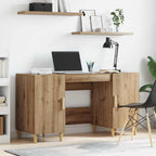 Schreibtisch Artisan-Eiche 140 x 50 x 75 cm Holzwerkstoff