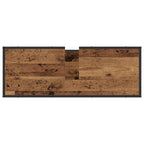 Badezimmermöbel-Set mit Schubladen 4 pcs Altholz Holzwerkstoff