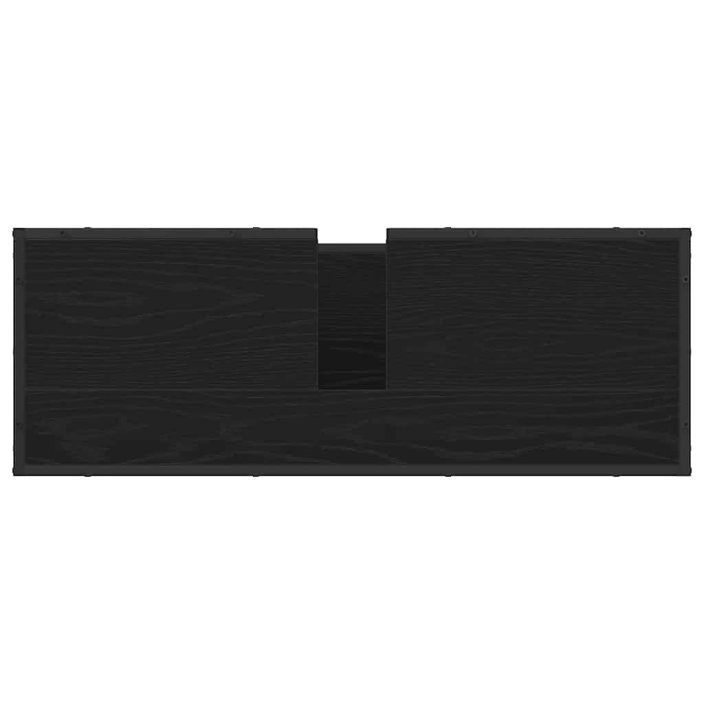Badezimmermöbel-Set mit Regal 3 pcs Altholz Holzwerkstoff