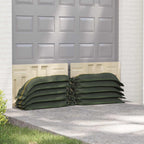 Sandsäcke 50 pcs Dunkelgrün 120 x 27 cm HDPE