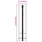 Sandsäcke 50 pcs Dunkelgrün 120 x 27 cm HDPE