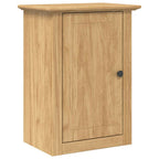 Badezimmer-Wandschrank mit Tür BODO Honigbraun 44 x 30 x 60 cm