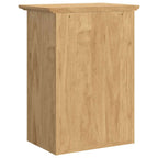 Badezimmer-Wandschrank mit Tür BODO Honigbraun 44 x 30 x 60 cm