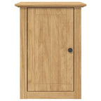 Badezimmer-Wandschrank mit Tür BODO Honigbraun 44 x 30 x 60 cm