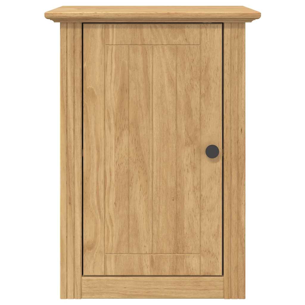Badezimmer-Wandschrank mit Tür BODO Honigbraun 44 x 30 x 60 cm