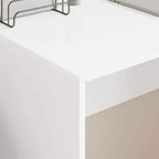 Schreibtisch Weiß 109 x 50 x 78 cm Holzwerkstoff