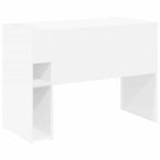 Schreibtisch Weiß 109 x 50 x 78 cm Holzwerkstoff