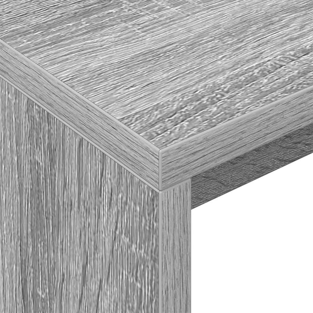 Schreibtisch Graues Sonoma 109 x 50 x 78 cm Holzwerkstoff
