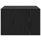Wandtisch Schwarz Eichen-Optik 60 x 45 x 30 cm Holzwerkstoff