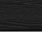 Wandtisch Schwarz Eichen-Optik 80 x 45 x 30 cm Holzwerkstoff
