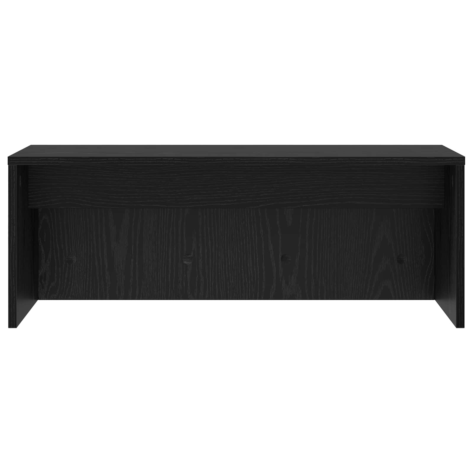 Wandtisch Schwarz Eichen-Optik 80 x 45 x 30 cm Holzwerkstoff