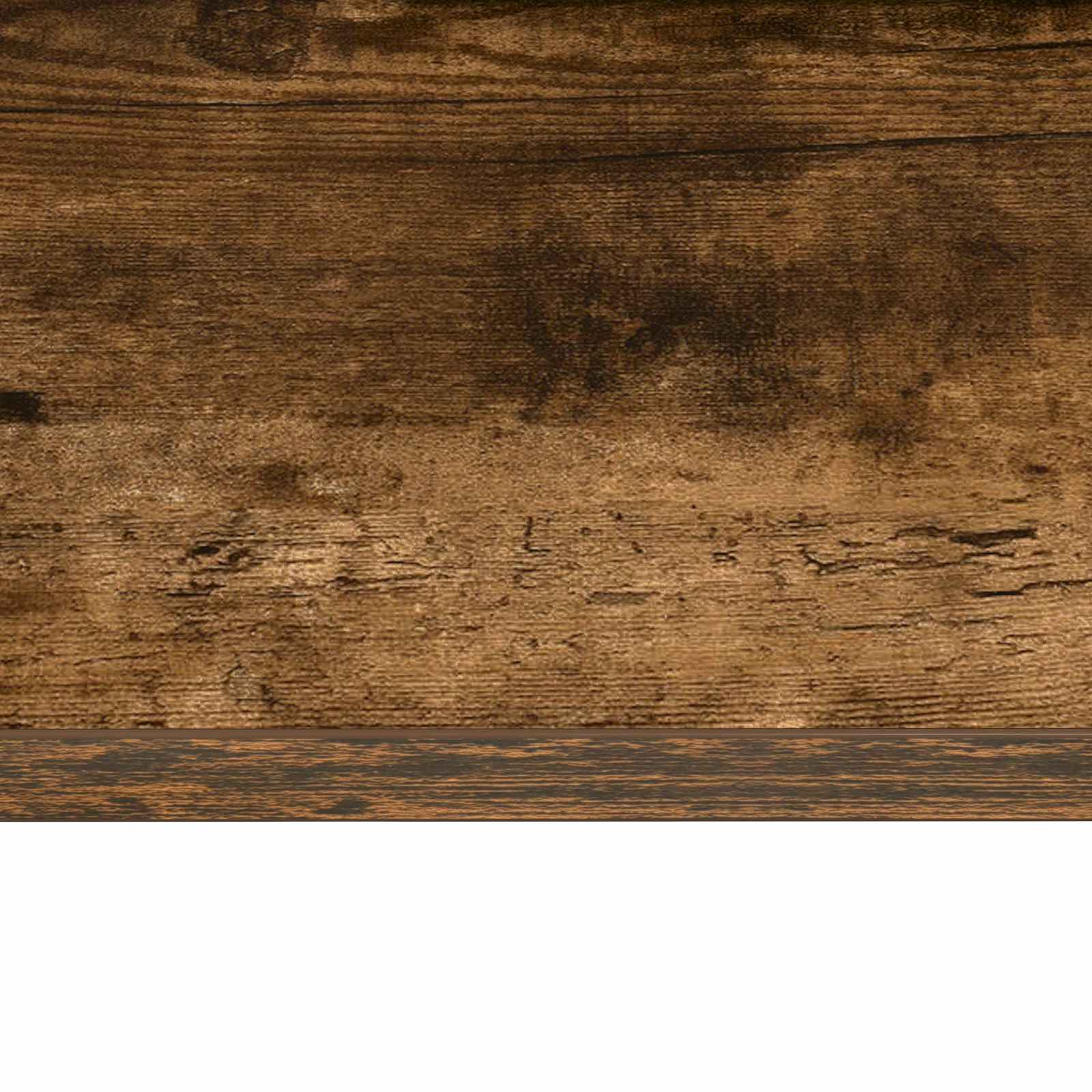 Wandtisch Geräucherte Eiche 80 x 45 x 30 cm Holzwerkstoff