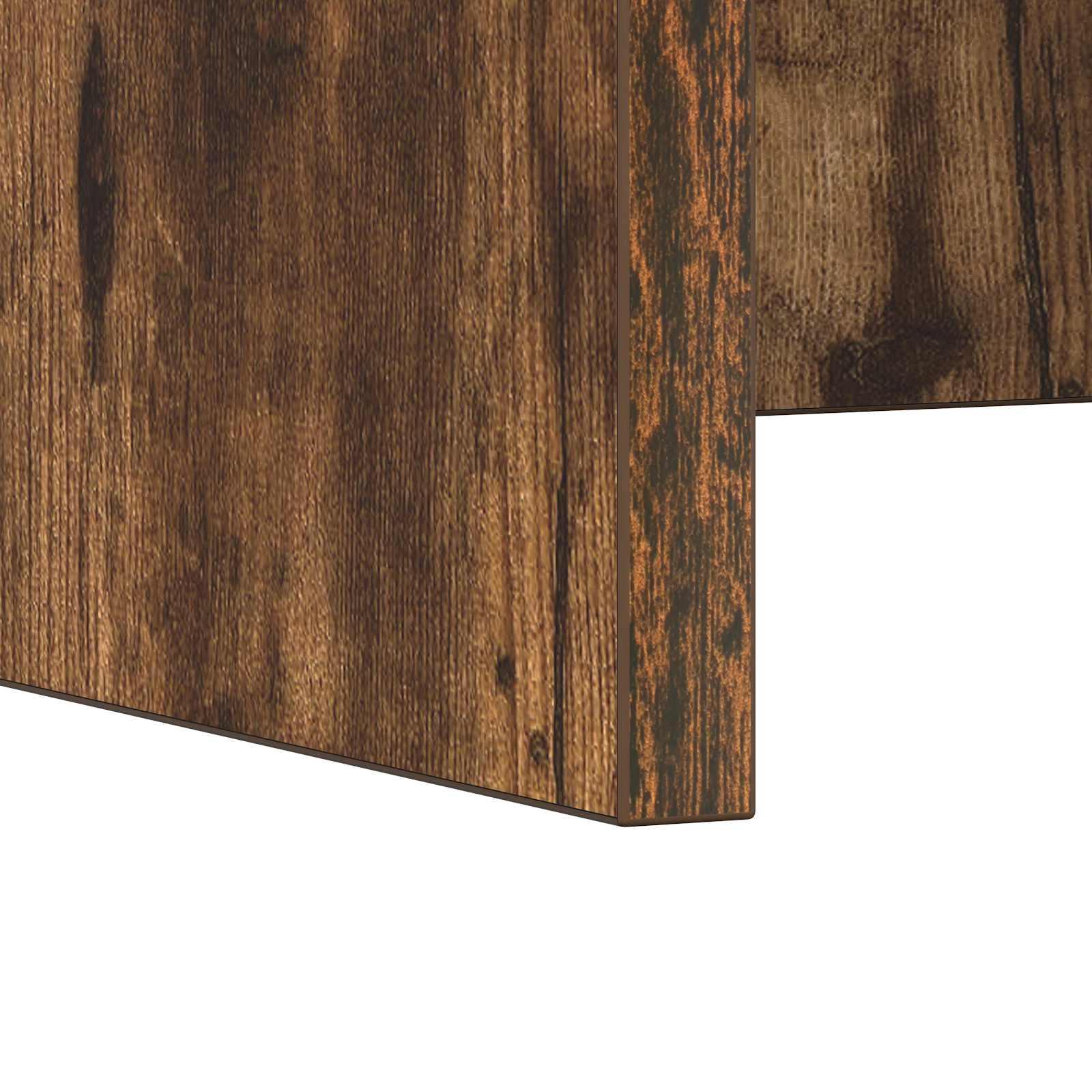 Wandtisch Geräucherte Eiche 80 x 45 x 30 cm Holzwerkstoff