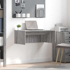 Wandtisch Graues Sonoma 80 x 45 x 30 cm Holzwerkstoff